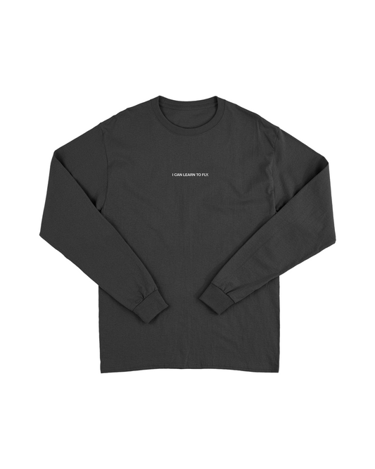 I Can Learn to Fly - Black Longsleeve